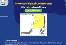 BMKG Keluarkan Peringatan Gelombang Tinggi