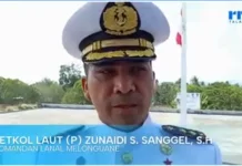 Hari Kesaktian Pancasila, Danlanal Ajak Warga Perbatasan Perkuat Persatuan