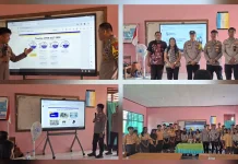 Polsek Beo Sosialisasi Penerimaan Siswa SMA Kemala Taruna Bhayangkara