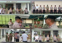 Sinergi tanpa Batas, Kapolsek Beo Kejutan Kue Ultah di HUT TNI ke-81