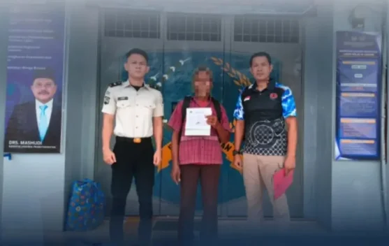 Satu WBP Lapas Lirung Terima Pembebasan Bersyarat