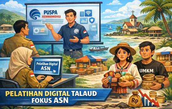 Pelatihan Digital Talaud Tahun Ini Fokus ke ASN