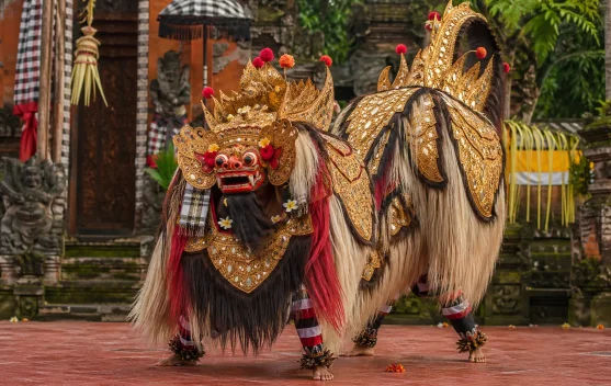 Tari Barong dari Bali Simbol Keseimbangan Hidup