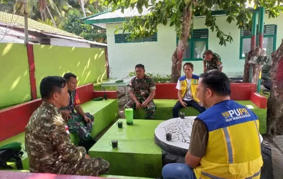 Sinergi TNI dan Kementerian PU Percepat Pembangunan Miangas