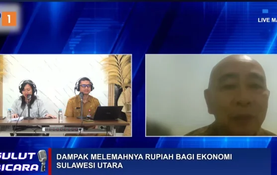Rupiah Melemah, Ekonomi Sulut Tetap Stabil