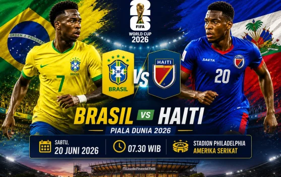 Brasil Diunggulkan Hadapi Haiti pada Piala Dunia 2026