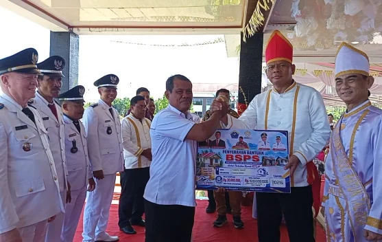 Ratusan Kepala Keluarga di Talaud Dapat BSPS pada Momentum HUT Daerah