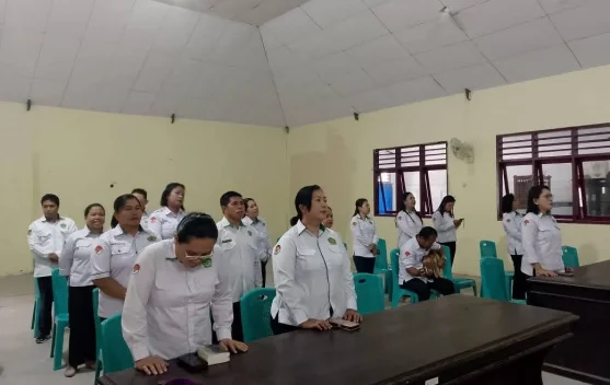 Pengawas PAK Kemenag Talaud Ajak Umat Hidup Dipimpin Roh Kudus