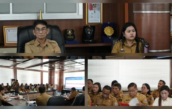 Genjot Tata Kelola, Bupati Talaud Gelar Evaluasi BPK dan Program BSPS