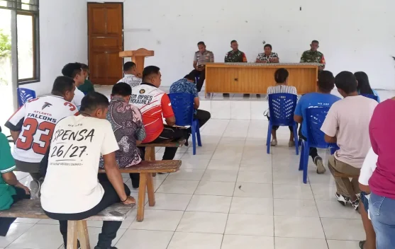 Camat Damau Pimpin Rapat Persiapan Peringatan HUT Ke-81 RI
