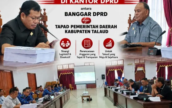 Banggar DPRD dan TAPD Talaud Bahas KUA PPAS 2027
