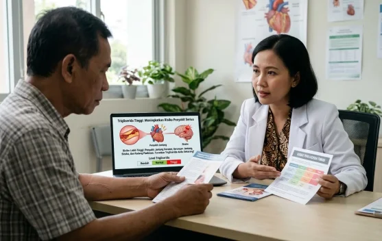 Trigliserida Tinggi Tingkatkan Risiko Penyakit Serius