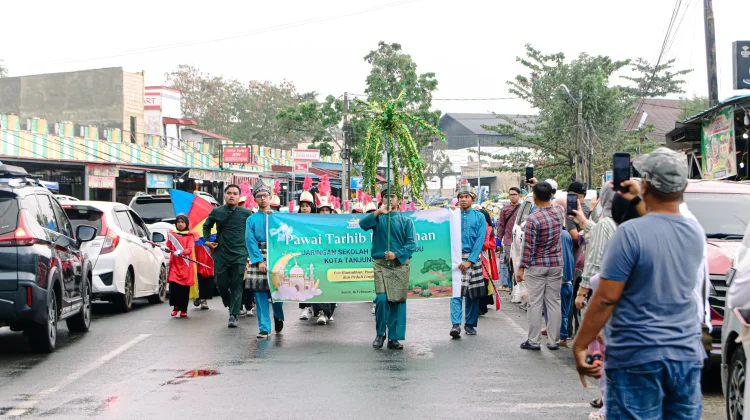 Menyambut Bulan Ramadan JSIT Kota Tanjungpinang Adakan Pawai Tarhib
