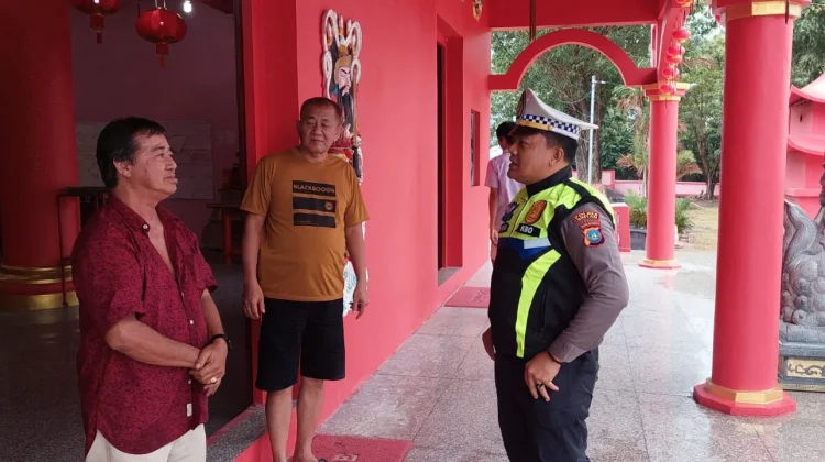Polres Bintan Amankan 11 Vihara saat Imlek