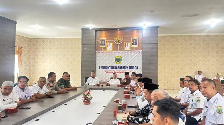 Pemkab Lingga Matangkan Persiapan Sambut Ramadan