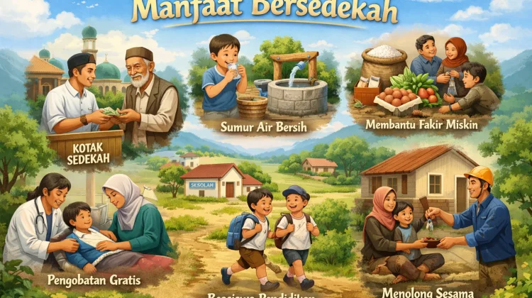 Manfaat Bersedekah Menguatkan Empati, Membersihkan Hati