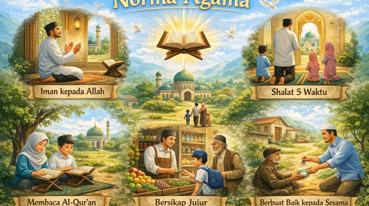 Norma Agama  Pedoman Hidup dan Penjaga Harmoni Sosial