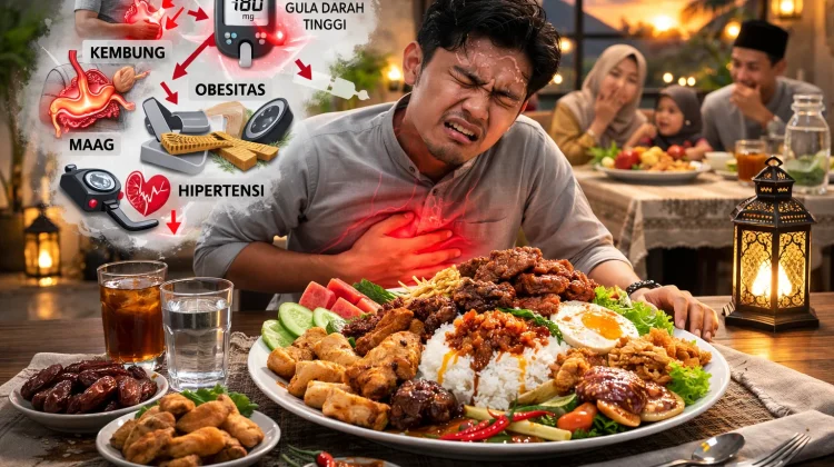 Bahaya Balas Dendam saat Buka Puasa bagi Kesehatan Tubuh