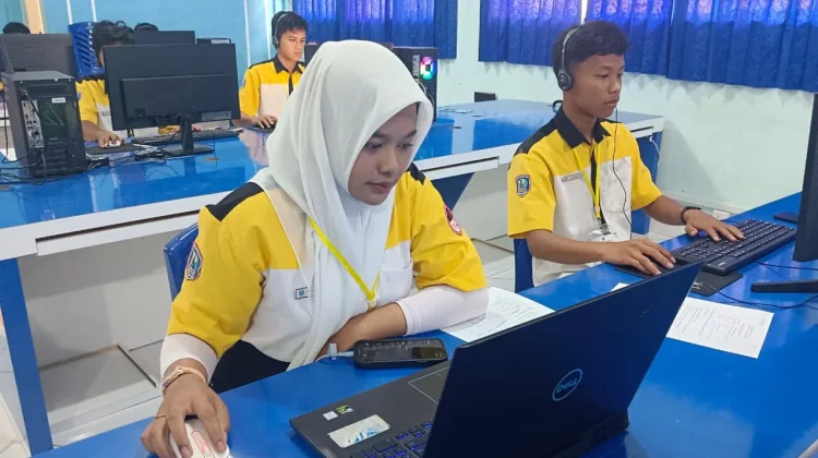 SMKN 4 Tanjungpinang Laksanakan Ujian Kompetensi Keahlian