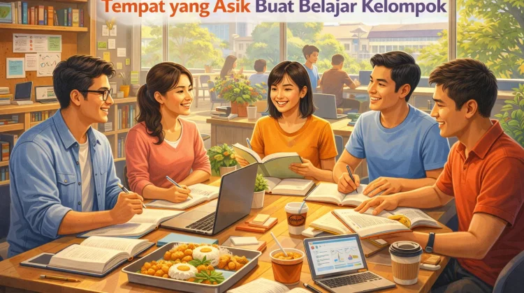 Tempat Asik Buat Belajar Kelompok, Nyaman dan Produktif