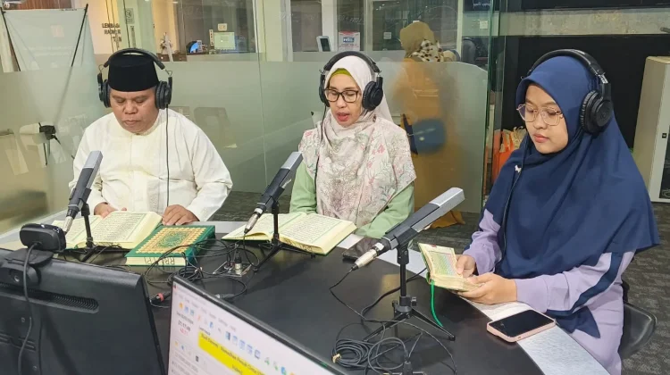 IPQOH Kota Tanjungpinang Konsisten Dukung Tadarus di RRI