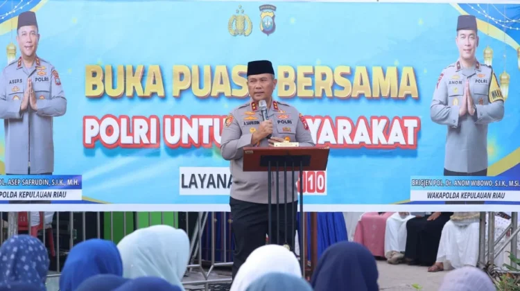 Pererat Silaturahmi Polda Kepri Mengelar Safari Ramadan