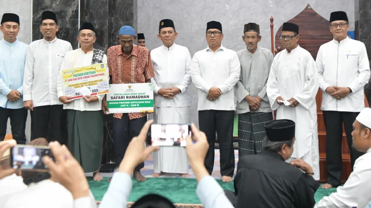 Safari Ramadan Pemrpov Kepri di Lingga