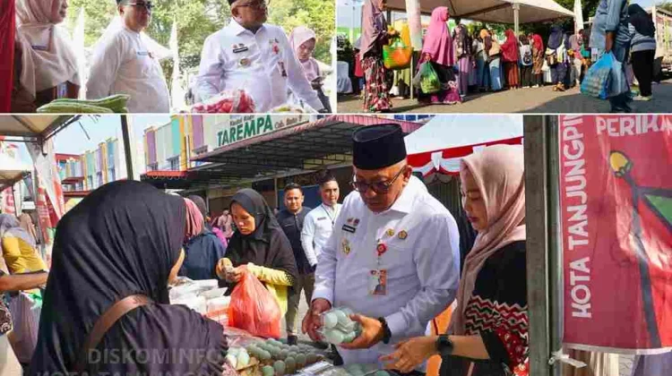 Wali Kota Lis Hadir di Gerakan Pangan Murah
