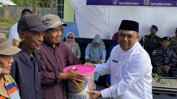 Pemkab Bintan Siap Berkolaborasi Bersama Lanal Bintan Bantu Masyarakat Pesisir