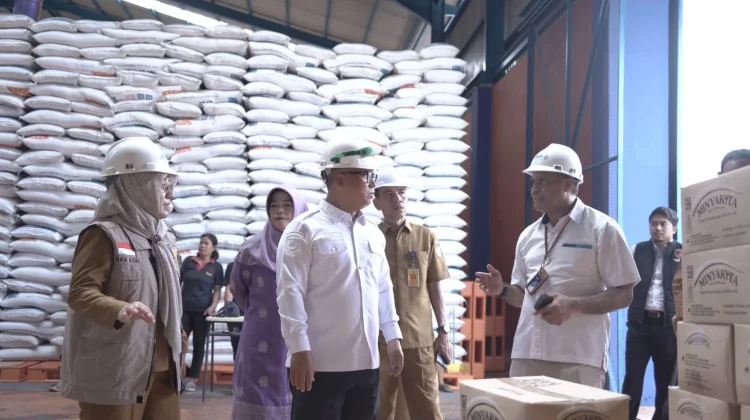 Wagub Nyanyang Pastikan Stok Beras Aman Hingga Lebaran 2026