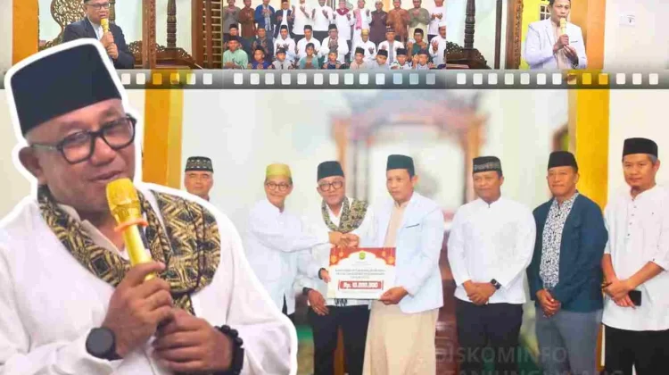 Wali Kota Lis Safari Ramadan di Masjid Nurul Huda Pinang Kencana