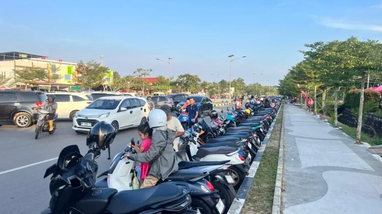 Dishub Tanjungpinang Pastikan Parkir Bazar Ramadan Resmi