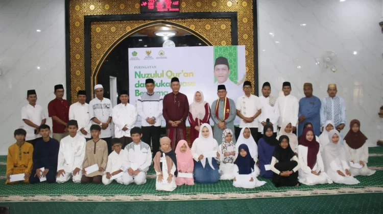 Peringatan Nuzulul Qur’an di DKM Nurussa`adah Perkuat Kepedulian Sosial