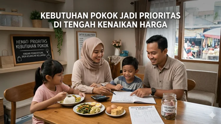 Kebutuhan Pokok jadi Prioritas di tengah Kenaikan Harga