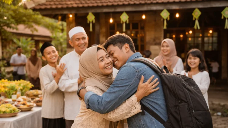Tradisi Menyambut Kepulangan Perantau saat Lebaran
