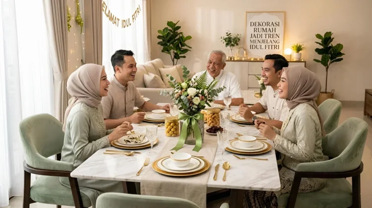 Dekorasi Rumah jadi Tren jelang Rayakan Hari Kemenangan di Idulfitri