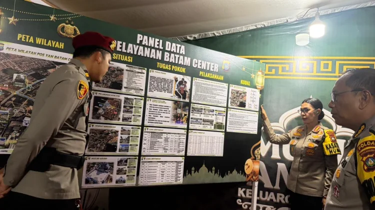 Pastikan Kesiapan Mudik, Polda Kepri Sidak Pos