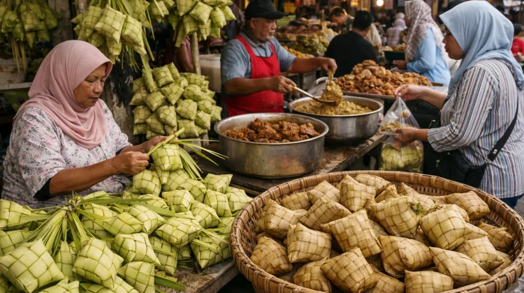 Ketupat dan Ekonomi Musiman yang Menggeliat Menjelang Lebaran