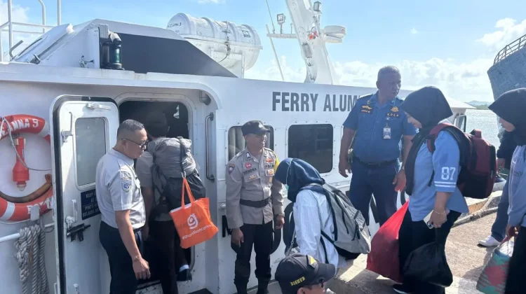 Pelabuhan Sei Tenam Dijaga Ketat, Mudik Tetap Nyaman