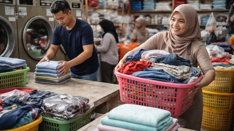 Lonjakan Permintaan Laundry Tanjungpinang jelang Idul Fitri Meningkat