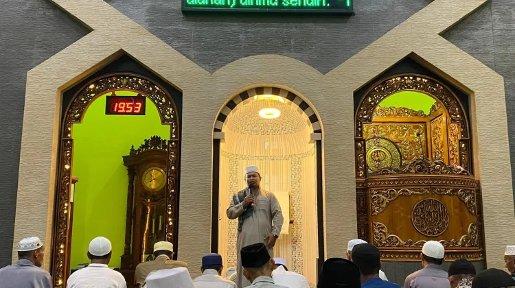 Kultum Tarawih Singkep Ingatkan Ibadah Jangan Musiman Saja
