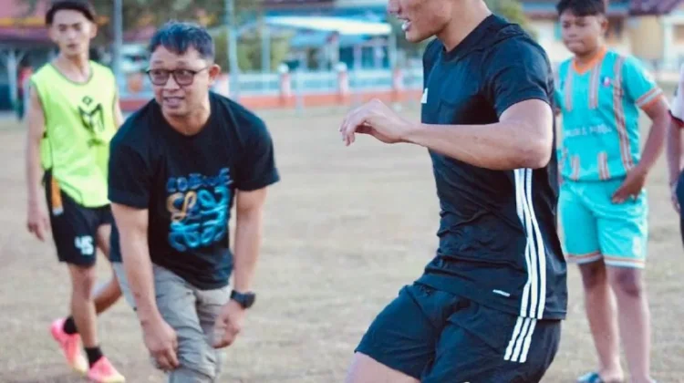 Sananta Pulang Kampung, Latihan Bareng Tim Hore Hore