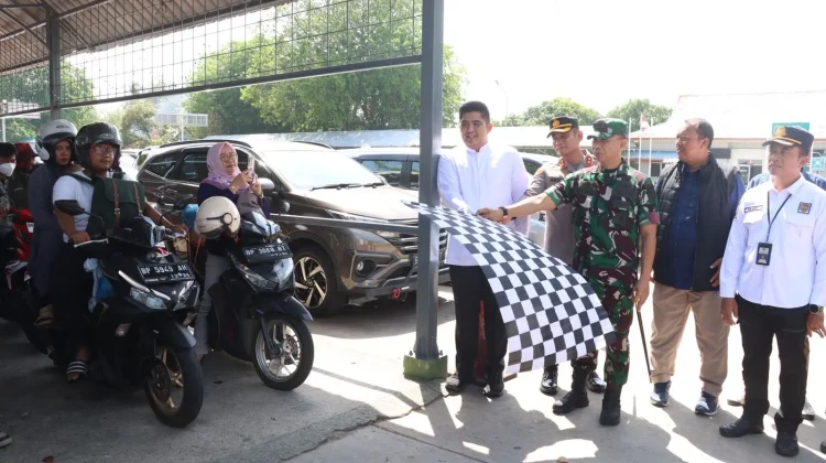 FKPD Bintan Bagikan Tiket Mudik Gratis untuk Warga