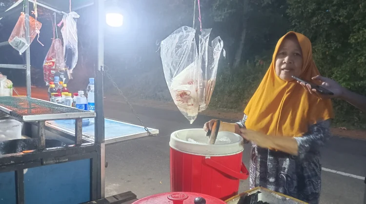 Pedagang Keluhkan Penurunan Pengunjung di Taman Kota Kijang