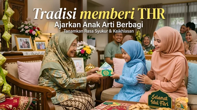 Tradisi memberi THR, Ajarkan Anak Arti Berbagi