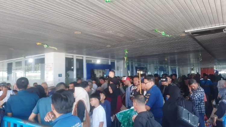 Arus Mudik Lebaran SBP Tanjungpinang Tembus 28 Ribu Penumpang