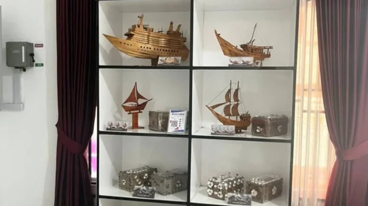 POJOK BANGKIT Lapas Dabo, Karya Warga Binaan Dijual