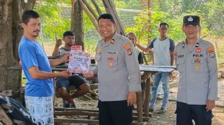 Cegah Karhutla, Polresta Tanjungpinang Sosialisasi ke Masyarakat