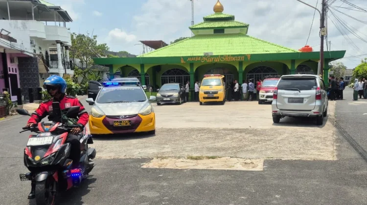 Sat Samapta Polresta Tanjungpinang Laksanakan Pengawalan Jenazah Presisi