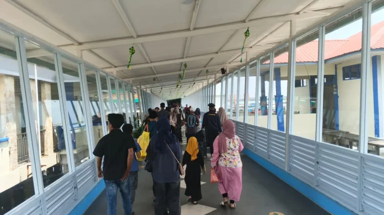 Arus Balik Lebaran di Pelabuhan SBP Dipastikan Lancar, tanpa Penumpukan Penumpang